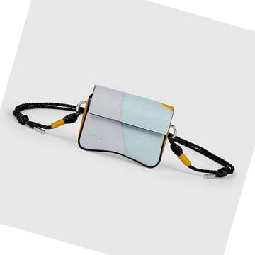 Sac Mini Ecco CIRCULAR PATCH PINCH Homme Grise Menthe | FR 748LIS